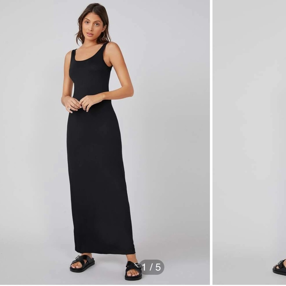 Black Tank Maxi Dress